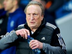 Neil Warnock’s first game as Aberdeen boss ended in defeat to Rangers (Steve Welsh/PA)