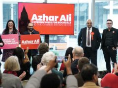 Labour candidate Azhar Ali has launched his campaign for the Rochdale by-election, which was triggered by the death of sitting MP Sir Tony Lloyd (Peter Byrne/PA)