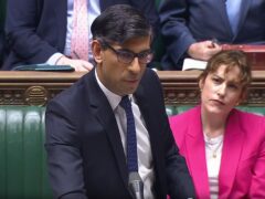 Prime Minister Rishi Sunak made the jibe after the Commons had heard the mother of murdered transgender teenager Brianna Ghey was watching from the gallery (House of Commons/UK Parliament/PA)