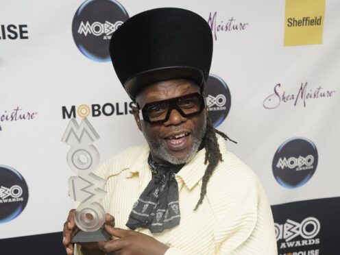 Jazzie B founder of Soul II Soul, with the Lifetime Achievement award (Danny Lawson/PA)