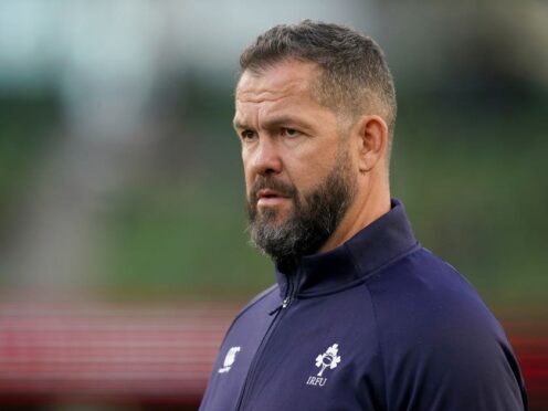 Ireland head coach Andy Farrell expects tougher tests to come (Brian Lawless/PA)