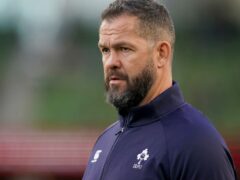 Ireland head coach Andy Farrell is preparing for the visit of Wales (Brian Lawless/PA)