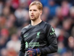 Caoimhin Kelleher is set to start for Liverpool in the Carabao Cup final against Chelsea on Sunday (Tim Markland/PA)
