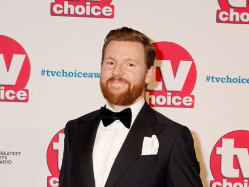 Paul Gorton attending the TV Choice Awards (Jordan Pettitt/PA)