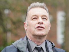 Presenter Chris Packham speaking outside Isleworth Crown Court, west London, ahead of the trial of Cressida Gethin (Jonathan Brady/PA)