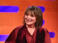 Lorraine Kelly during the filming for the Graham Norton Show (Matt Crossick/PA)