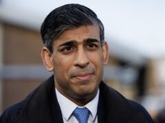Prime Minister Rishi Sunak called on the wider conservative movement to unite to keep Sir Keir Starmer out of Number 10 (Dan Kitwood/PA)