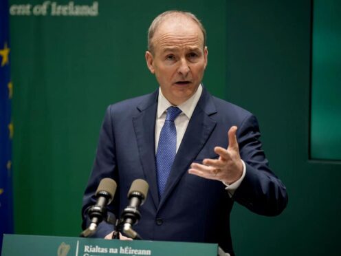 Tanaiste Micheal Martin has called for a consensus on an immediate humanitarian ceasefire to be made by the UN Security Council (Niall Carson/PA)