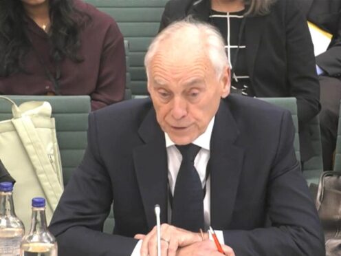 Colin Graves appeared before the CMS select committee on Tuesday (House of Commons/PA)