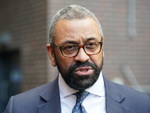 Home Secretary James Cleverly has overruled his department’s top civil servant on awarding cash to the Community Security Trust (Jonathan Brady/PA)