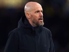 Erik ten Hag’s future at Old Trafford will reportedly be decided in the summer (Bradley Collyer/PA)