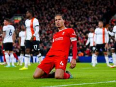 Virgil van Dijk admitted Liverpool tried to overcompensate for their injury-hit stars (Peter Byrne/PA)
