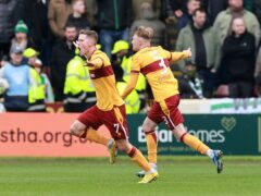 Blair Spittal was on target for Motherwell (Steve Welsh/PA)