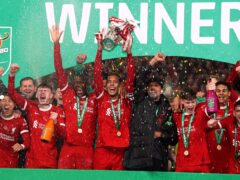 Liverpool won the Carabao Cup with a side featuring several unheralded youngsters (Nick Potts/PA)