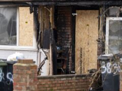 A man and a woman have been charged with murder after a 49-year-old man was found dead following a house fire in Streatham, south London (Jordan Pettitt/PA)