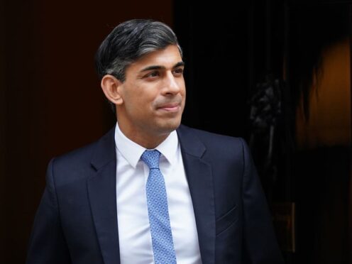 Rishi Sunak said it would be inappropriate to comment before the investigation had concluded (James Manning/PA)