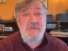 Stephen Fry opened up about his hospital admission in a TikTok video (we_ownit/PA)