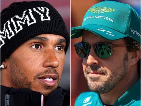 Fernando Alonso believes he is an “attractive option” to replace Lewis Hamilton (PA Wire)