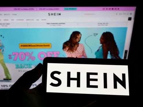 Chinese fashion retailer Shein could float on the London stock market (Alamy/PA)
