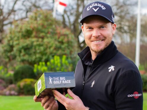 Former Masters champion Danny Willett, who is supporting Prostate Cancer UK’s The Big Golf Race, hopes to be fit for the year’s first major in April (Handout)