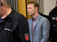 Christian Brueckner is on trial in Germany accused of rape and sexual assault (Julian Stratenschulte/dpa via AP)