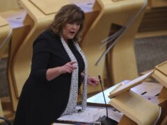 Transport Secretary Fiona Hyslop stressed the Government remains committed to dualling the A96 road (Fraser Bremner/Scottish Daily Mail/PA)