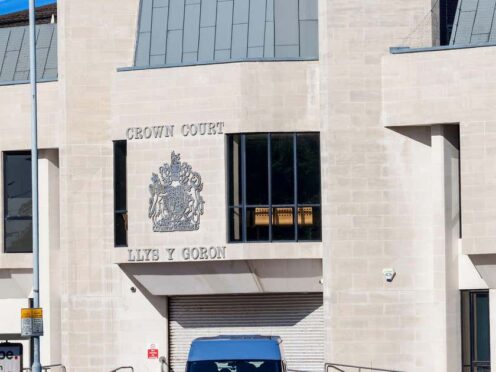 Darren Steel is on trial at Swansea Crown Court (Tony Baggett/Alamy/PA)