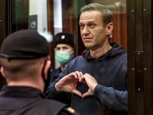 Downing Street has said the death of Alexei Navalny must be fully investigated (Moscow City Court via AP, File)