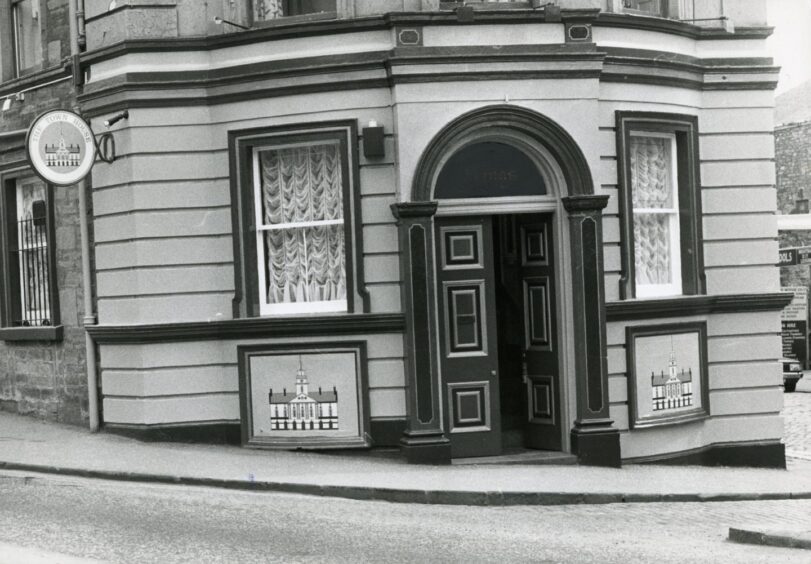 The Town House at the foot of King Street in Dundee in 1983.