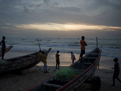 At least two dozen people have died in the sea off Senegal (Felipe Dana/AP)