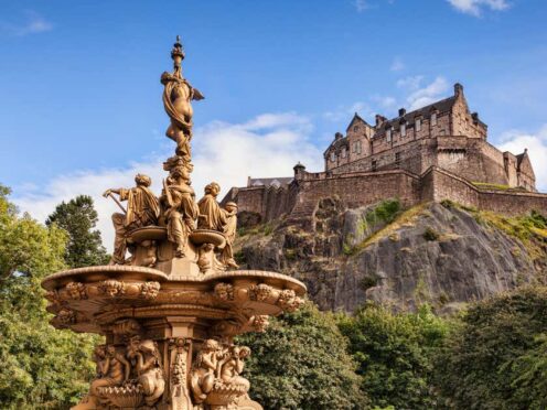 Edinburgh Castle was the top paid-for attraction in Scotland in 2023 (Alamy/PA)