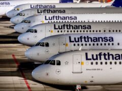 Thousands of Lufthansa ground staff at seven German airports will strike on Tuesday (Michael Probst/AP)