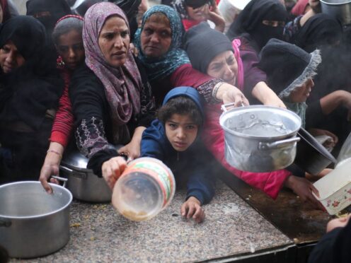 The conflict has displaced 85% of Gaza’s population (Hatem Ali/AP)
