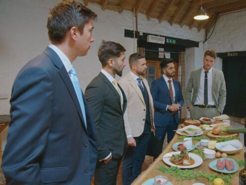 The boys’ team during the latest episode of The Apprentice (Fremantlemedia Limited/PA)