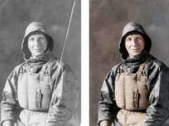 Lifeboatman Henry Blogg pictured in 1916 (RNLI/PA)
