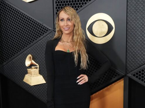 Tish Cyrus has a podcast with one of her daughters (Jordan Strauss/Invision/AP)