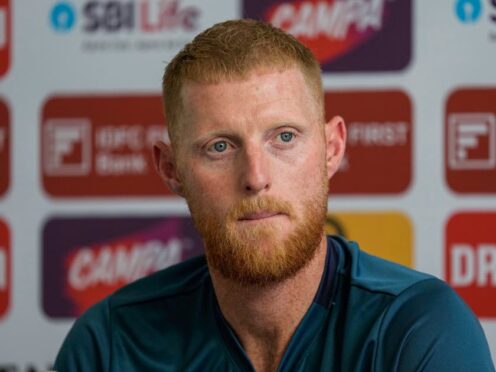 Ben Stokes says he could bowl in the fourth test (Ajit Solanki/AP)