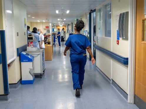 New figures showed more than 1,400 Scots had been waiting ove three years for NHS treatment at the end of December 2023. (Jeff Moore/PA)