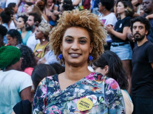Rio de Janeiro councilwoman Marielle Franco was killed in 2018 (Ellis Rua/AP/PA)
