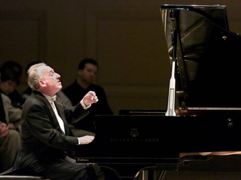 Maurizio Pollini performs at Carnegie Hall in New York (Robert Mecea/AP)