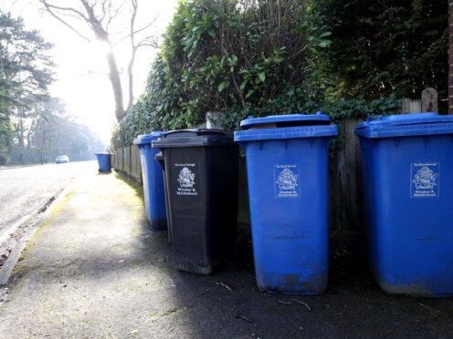 Ministers have been urged to talk to council chiefs about introducing a standardised system for bin collections across Scotland (Steve Parsons/PA)