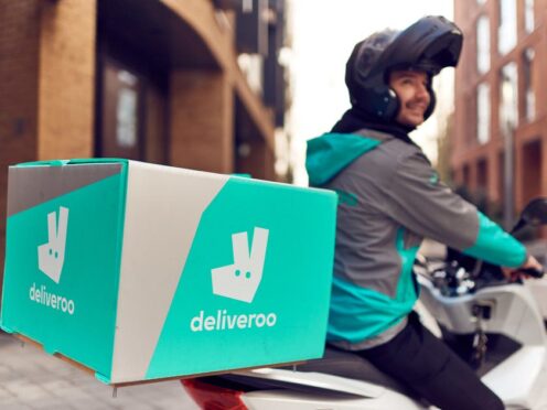 Takeaway giant Deliveroo has revealed it trimmed its losses over 2023 (Mikael Buck/Deliveroo/PA)