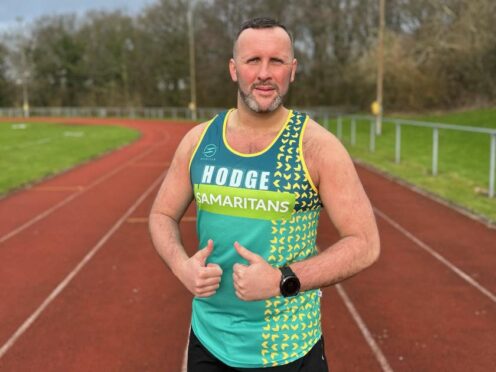 Dan Hodges, who tried to take his own life in 2017, will run the TCS London Marathon on April 21 for the charity Samaritans (Handout/PA)