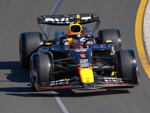 Max Verstappen qualified on pole for the Australian Grand Prix (Asanka Brendon Ratnayake/AP)