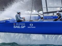 France SailGP Team helmed by Quentin Delapierre and Jason Saunders (SailGP/AP)
