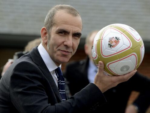 Paolo Di Canio unveiled as Sunerland manager in 2013 (Owen Humphreys/PA)
