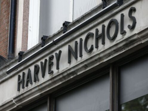 Harvey Nichols is to axe around 60 jobs in a shake-up of operations (Jonathan Brady/PA)