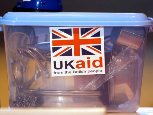 UK Aid (Stefan Wermuth/PA)