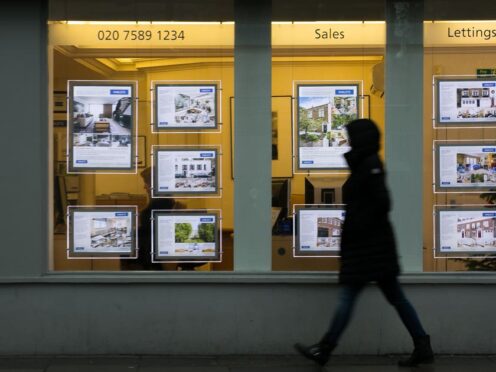 More than half of first-time buyers clubbed together with someone else to buy home last year, according to TSB (Daniel Leal-Olivas/PA)