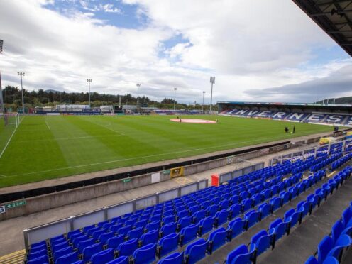 A general view of the Caledonian Stadium, Inverness.
